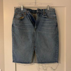 Rag & Bone Jean Skirt